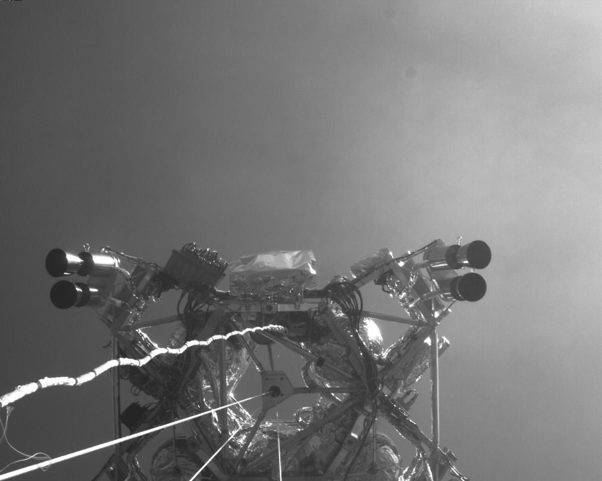 This image was taken by EDL_RUCAM onboard NASA's Mars rover Perseverance on Sol 293