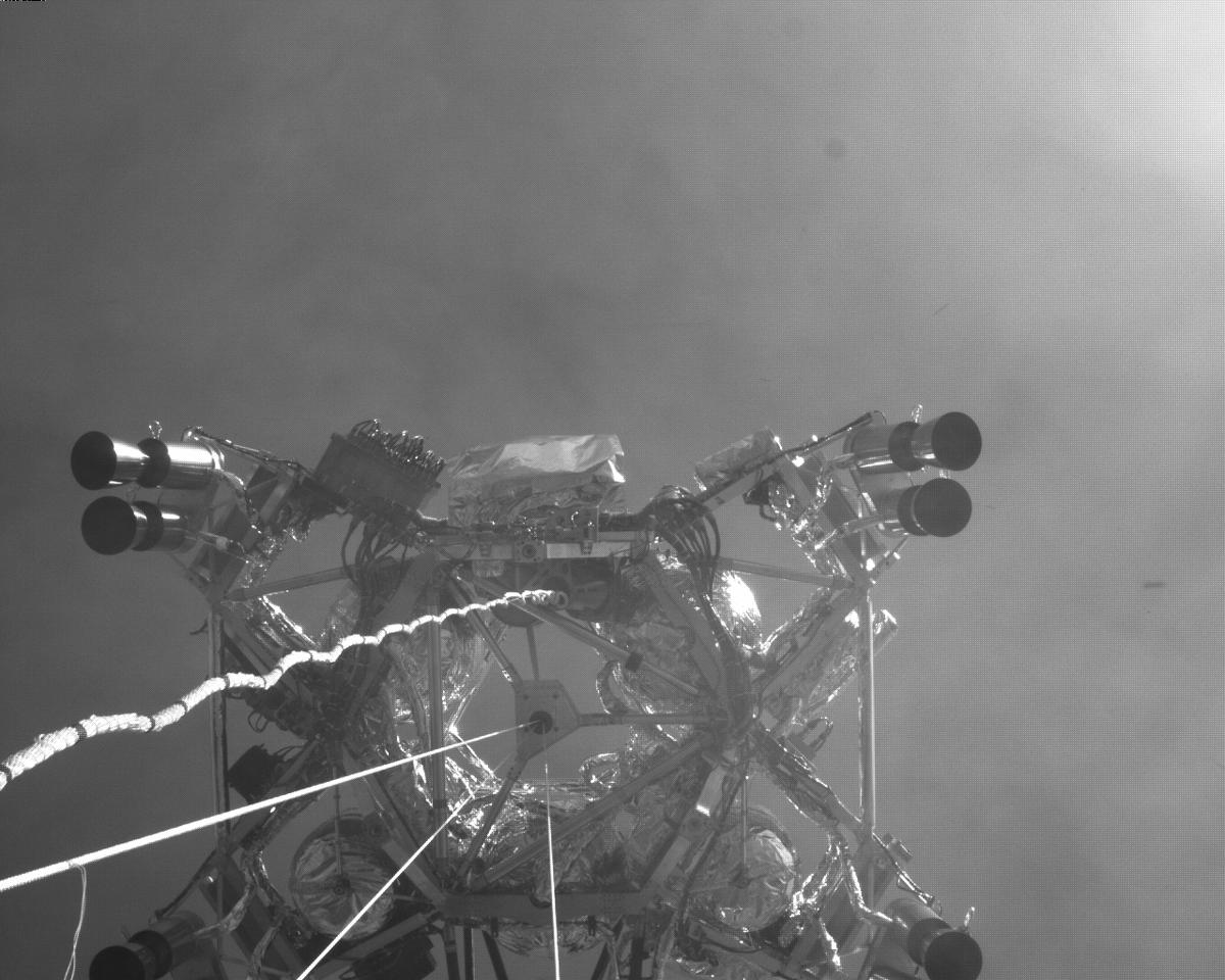 This image was taken by EDL_RUCAM onboard NASA's Mars rover Perseverance on Sol 293