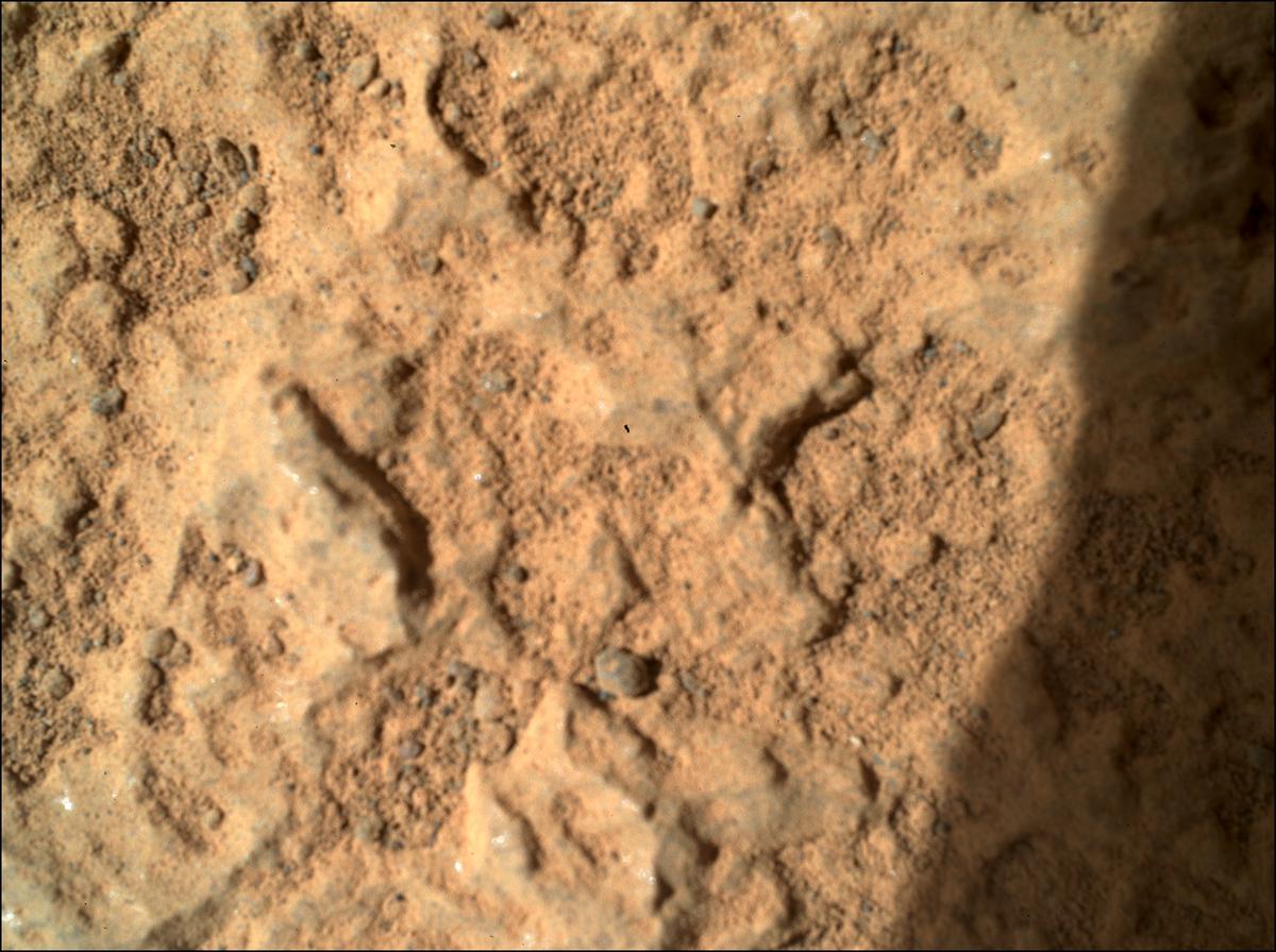 This image was taken by SHERLOC_WATSON onboard NASA's Mars rover Perseverance on Sol 293