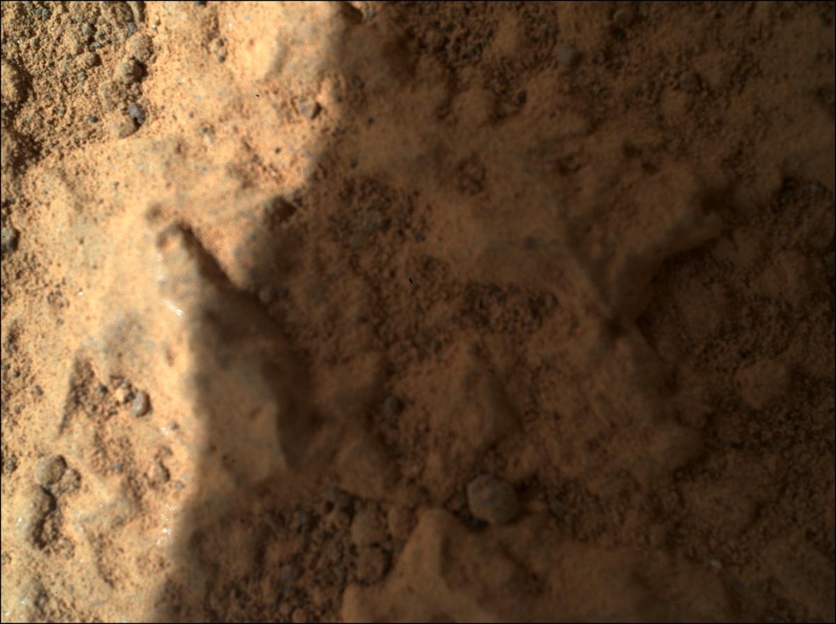 This image was taken by SHERLOC_WATSON onboard NASA's Mars rover Perseverance on Sol 293