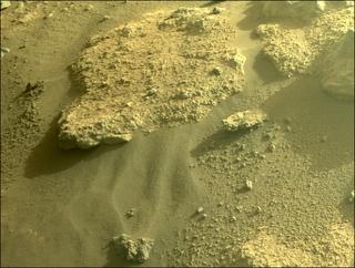 View image taken on Mars, Mars Perseverance Sol 295: Front Right Hazard Avoidance Camera (Hazcam)
