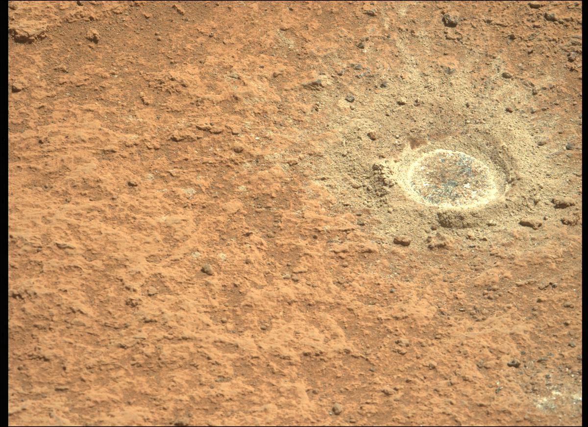 This image was taken by MCZ_LEFT onboard NASA's Mars rover Perseverance on Sol 295