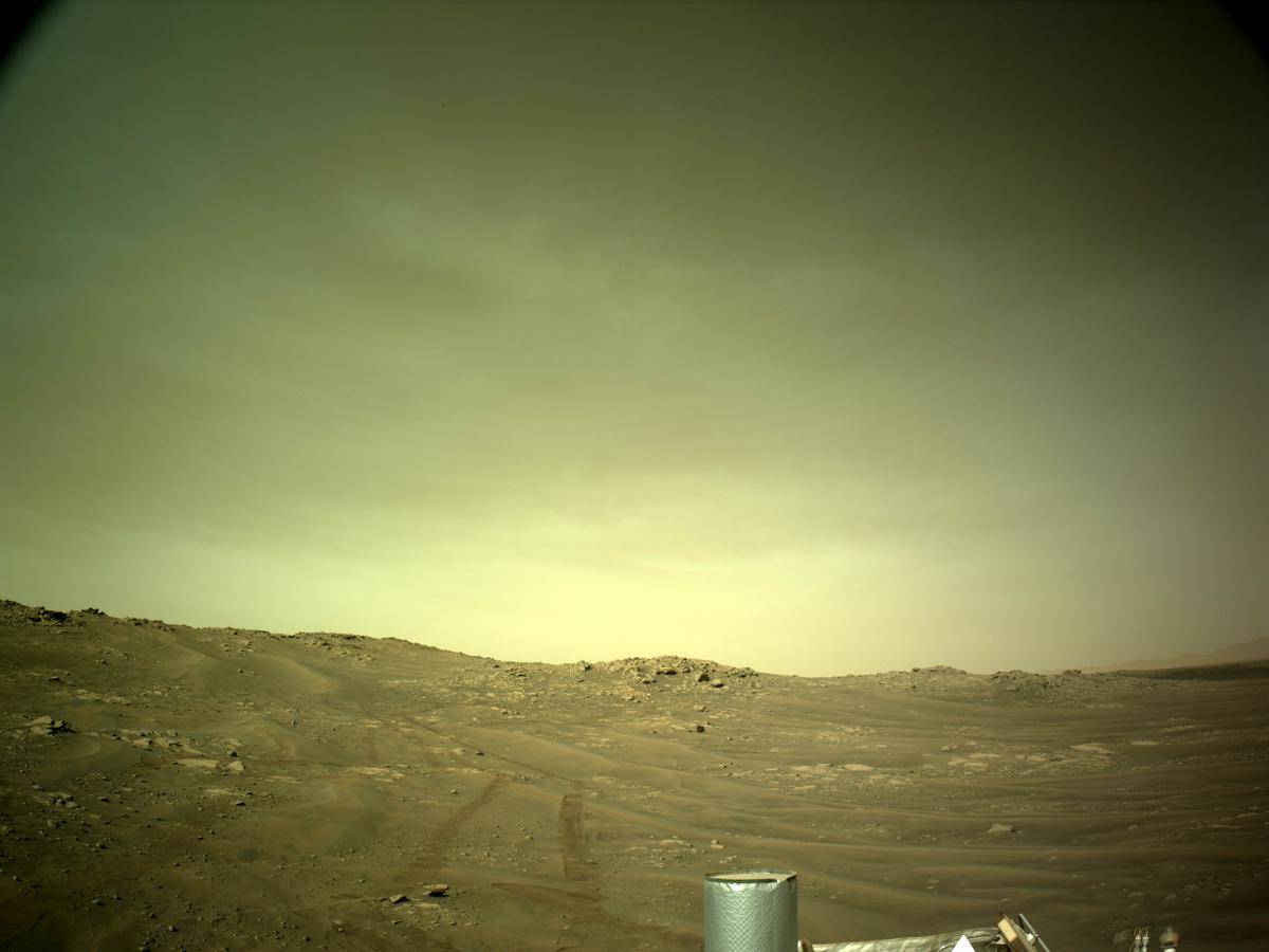 This image was taken by NAVCAM_LEFT onboard NASA's Mars rover Perseverance on Sol 296