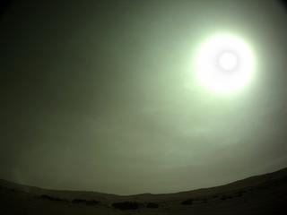 View image taken on Mars, Mars Perseverance Sol 296: Left Navigation Camera (Navcam)