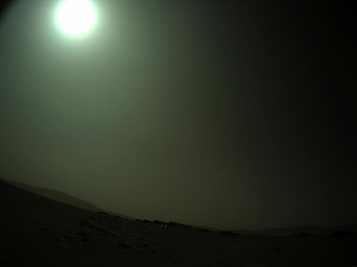 This image was taken by NAVCAM_LEFT onboard NASA's Mars rover Perseverance on Sol 299