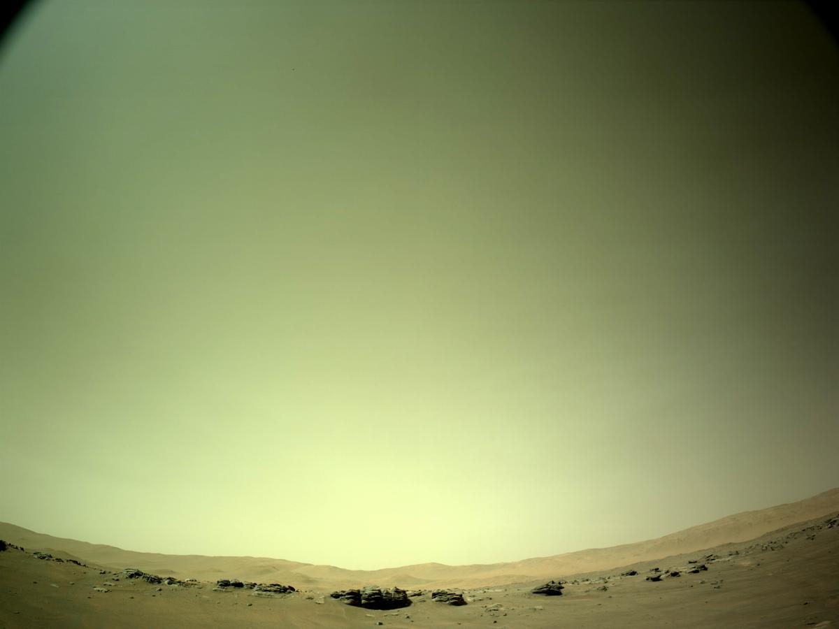 This image was taken by NAVCAM_LEFT onboard NASA's Mars rover Perseverance on Sol 299