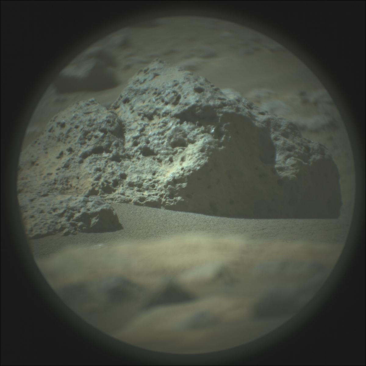 This image was taken by SUPERCAM_RMI onboard NASA's Mars rover Perseverance on Sol 299