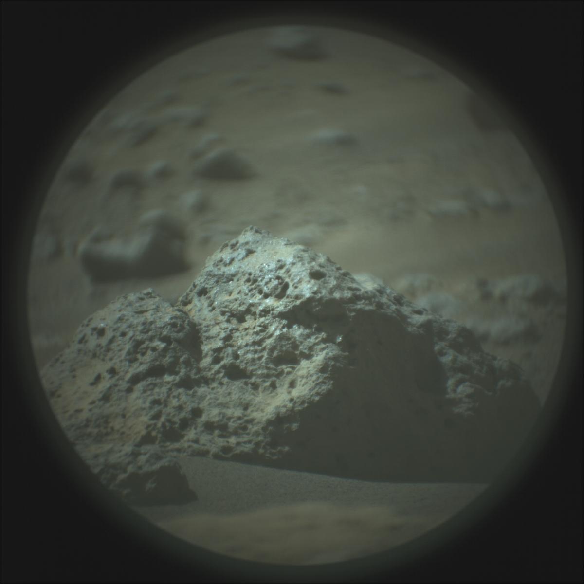 This image was taken by SUPERCAM_RMI onboard NASA's Mars rover Perseverance on Sol 299
