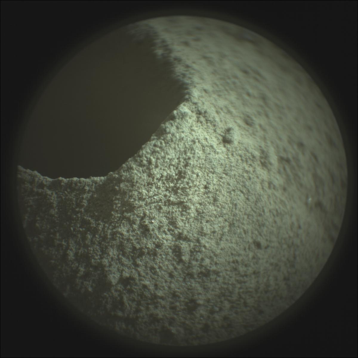 This image was taken by SUPERCAM_RMI onboard NASA's Mars rover Perseverance on Sol 299