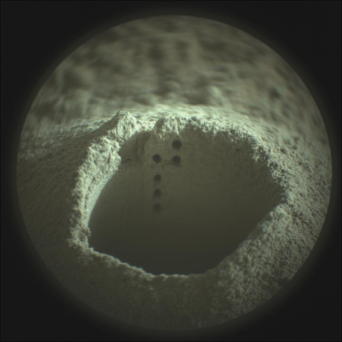 This image was taken by SUPERCAM_RMI onboard NASA's Mars rover Perseverance on Sol 299