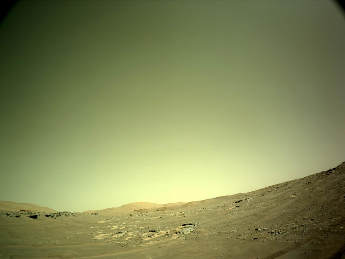 This image was taken by NAVCAM_LEFT onboard NASA's Mars rover Perseverance on Sol 303