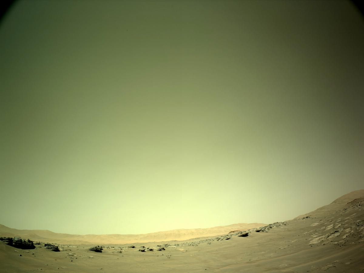 This image was taken by NAVCAM_LEFT onboard NASA's Mars rover Perseverance on Sol 303