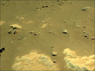 View image taken on Mars, Mars Perseverance Sol 303: Left Navigation Camera (Navcam)