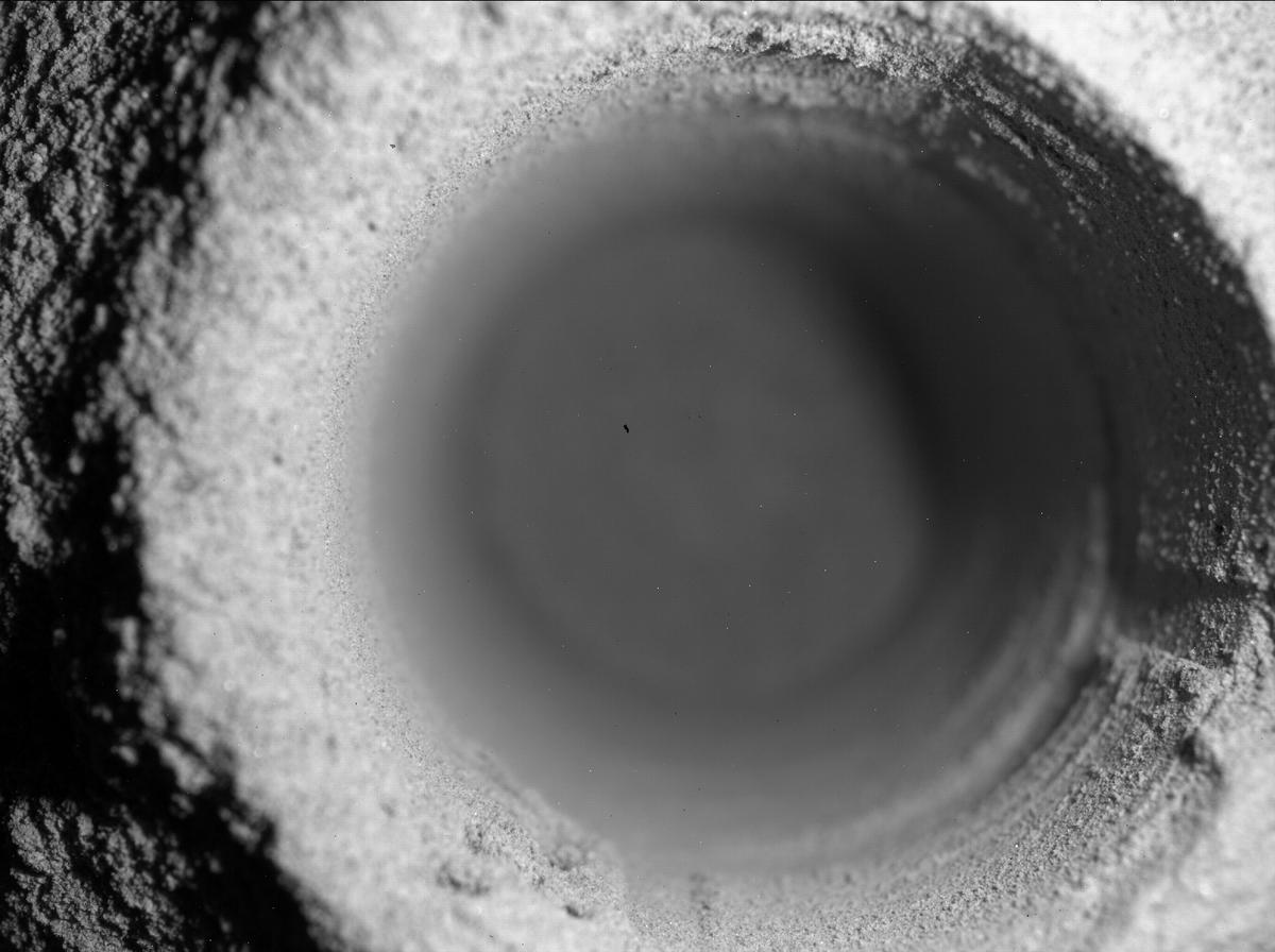 This image was taken by SHERLOC_WATSON onboard NASA's Mars rover Perseverance on Sol 303