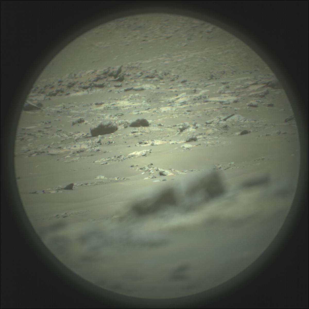 This image was taken by SUPERCAM_RMI onboard NASA's Mars rover Perseverance on Sol 304