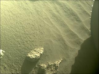 View image taken on Mars, Mars Perseverance Sol 306: Front Left Hazard Avoidance Camera (Hazcam)