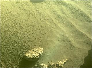 View image taken on Mars, Mars Perseverance Sol 306: Front Right Hazard Avoidance Camera (Hazcam)