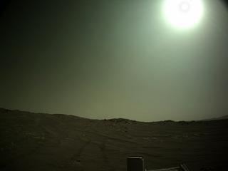 View image taken on Mars, Mars Perseverance Sol 308: Left Navigation Camera (Navcam)
