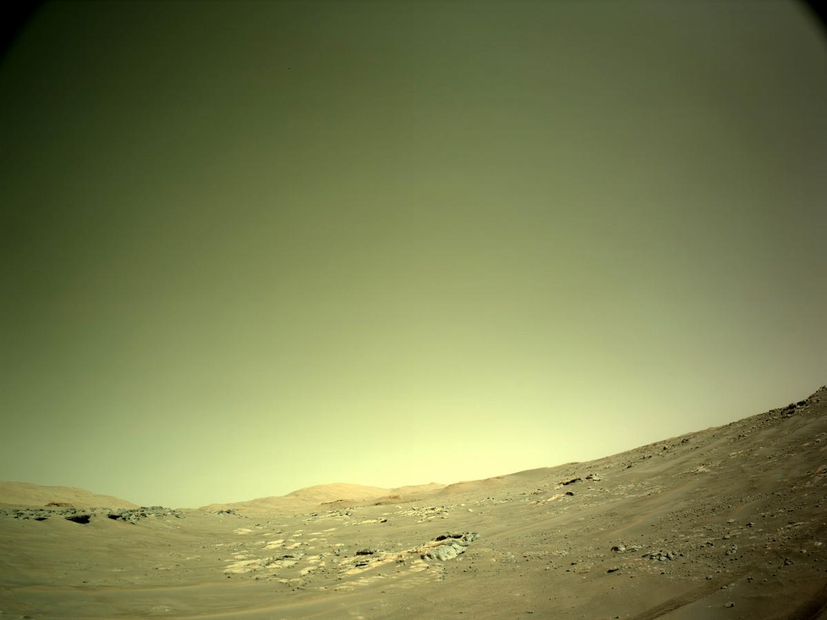 This image was taken by NAVCAM_LEFT onboard NASA's Mars rover Perseverance on Sol 308