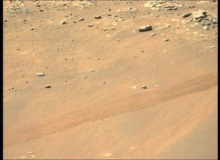 View image taken on Mars, Mars Perseverance Sol 308: Left Mastcam-Z Camera