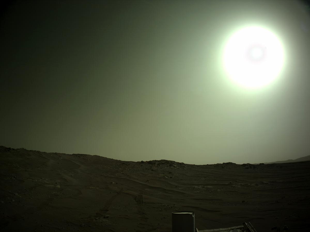 This image was taken by NAVCAM_LEFT onboard NASA's Mars rover Perseverance on Sol 312