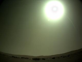 View image taken on Mars, Mars Perseverance Sol 312: Left Navigation Camera (Navcam)