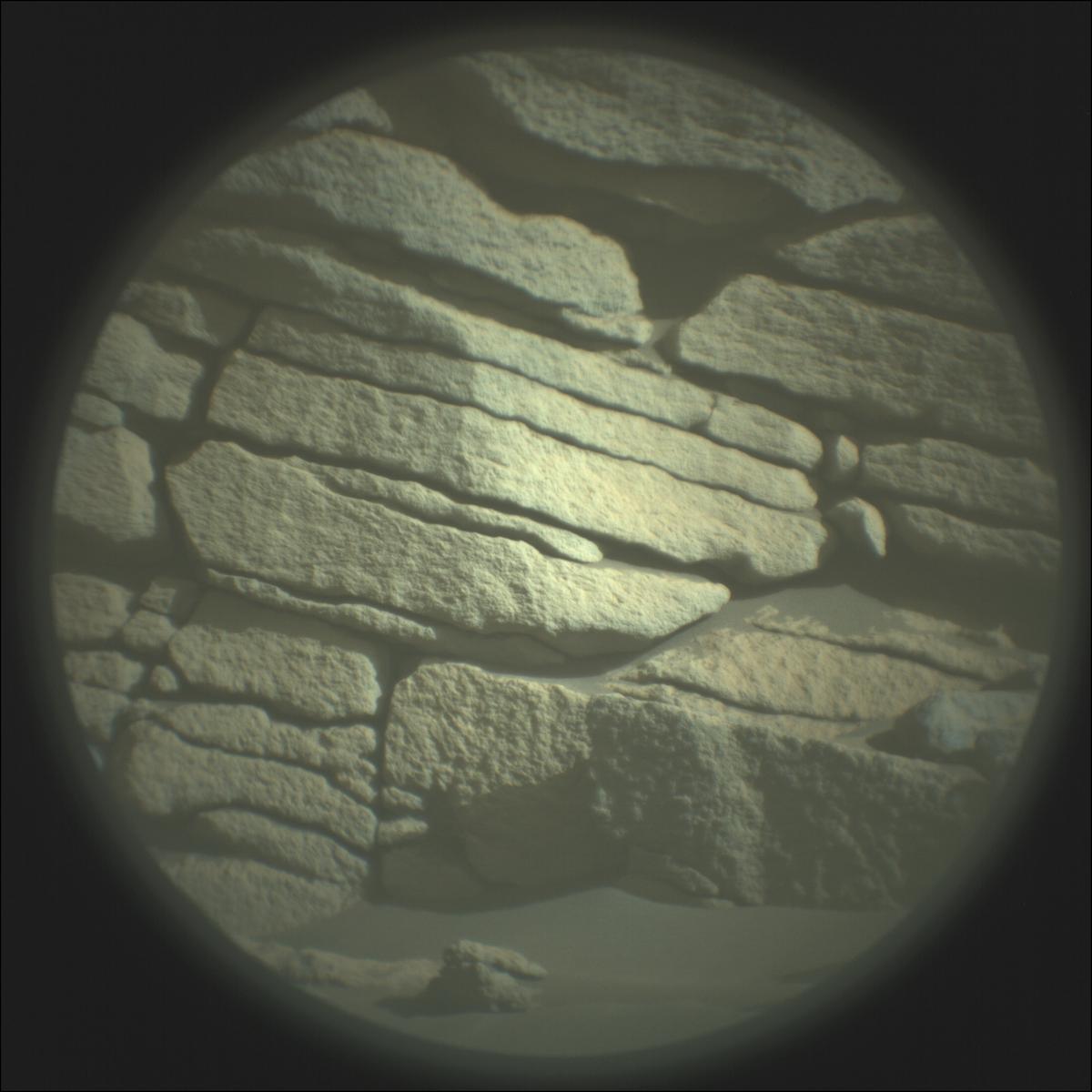 This image was taken by SUPERCAM_RMI onboard NASA's Mars rover Perseverance on Sol 312