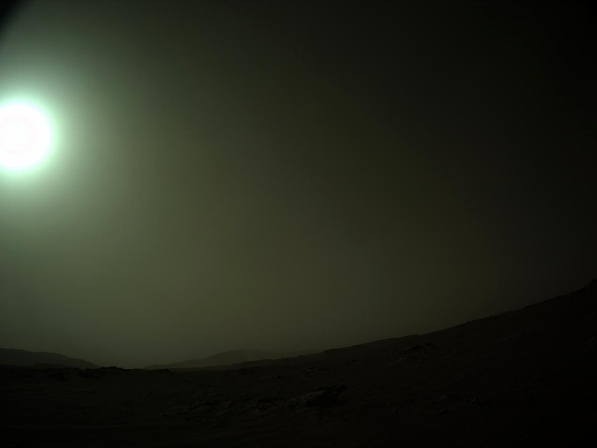 This image was taken by NAVCAM_LEFT onboard NASA's Mars rover Perseverance on Sol 313