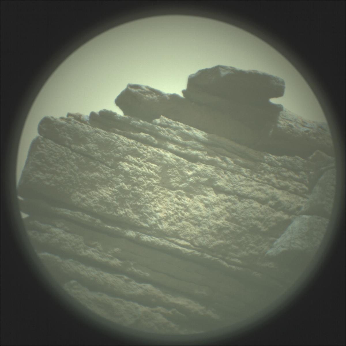 This image was taken by SUPERCAM_RMI onboard NASA's Mars rover Perseverance on Sol 314