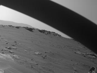 View image taken on Mars, Mars Perseverance Sol 315: Front Right Hazard Avoidance Camera (Hazcam)