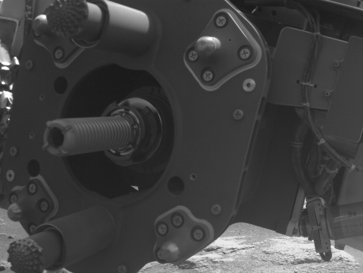 This image was taken by FRONT_HAZCAM_RIGHT_A onboard NASA's Mars rover Perseverance on Sol 315