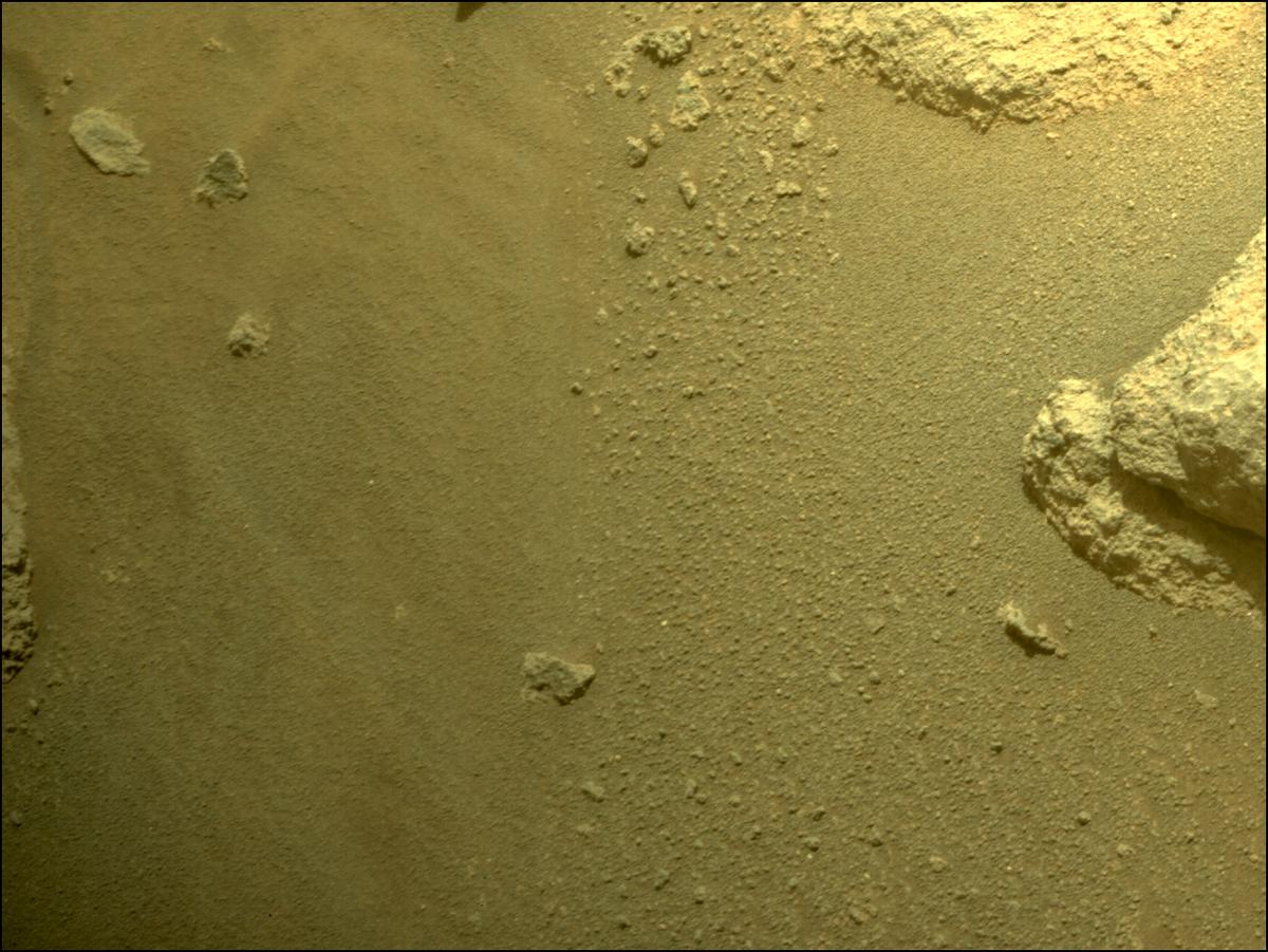 This image was taken by FRONT_HAZCAM_RIGHT_A onboard NASA's Mars rover Perseverance on Sol 315