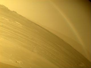 View image taken on Mars, Mars Perseverance Sol 316: Rear Left Hazard Avoidance Camera (Hazcam)