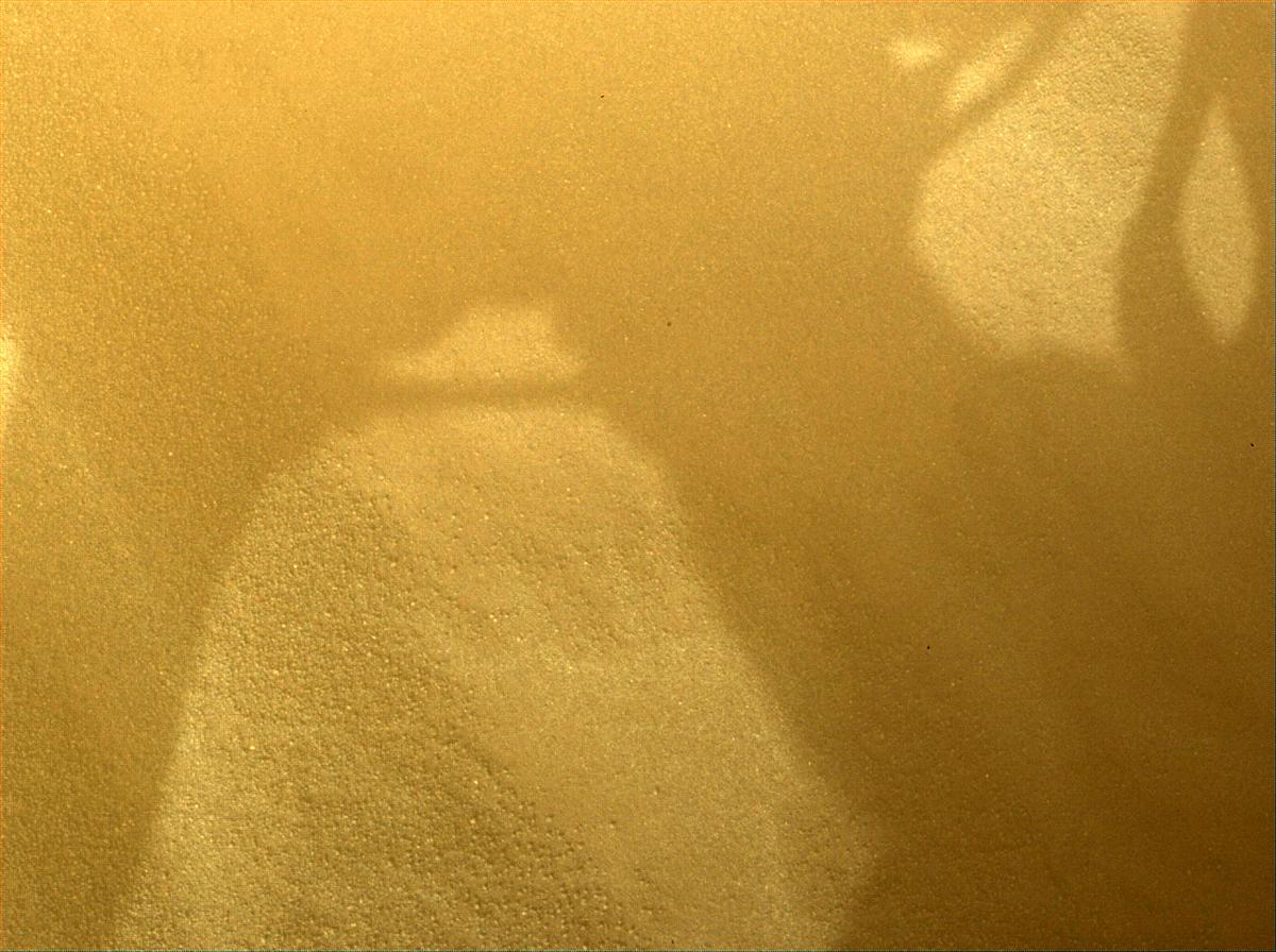 This image was taken by REAR_HAZCAM_LEFT onboard NASA's Mars rover Perseverance on Sol 316