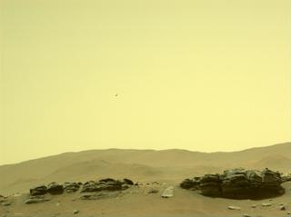 View image taken on Mars, Mars Perseverance Sol 317: Left Navigation Camera (Navcam)