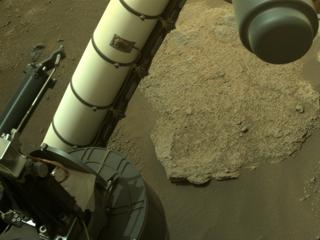 View image taken on Mars, Mars Perseverance Sol 317: Left Navigation Camera (Navcam)