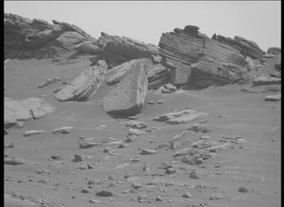 View image taken on Mars, Mars Perseverance Sol 317: Left Mastcam-Z Camera