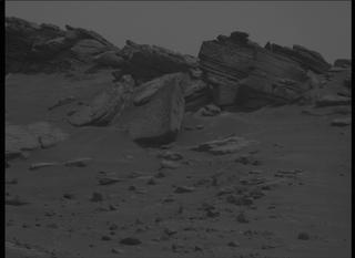 View image taken on Mars, Mars Perseverance Sol 317: Left Mastcam-Z Camera