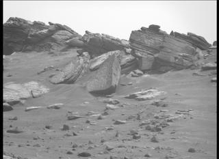 View image taken on Mars, Mars Perseverance Sol 317: Right Mastcam-Z Camera