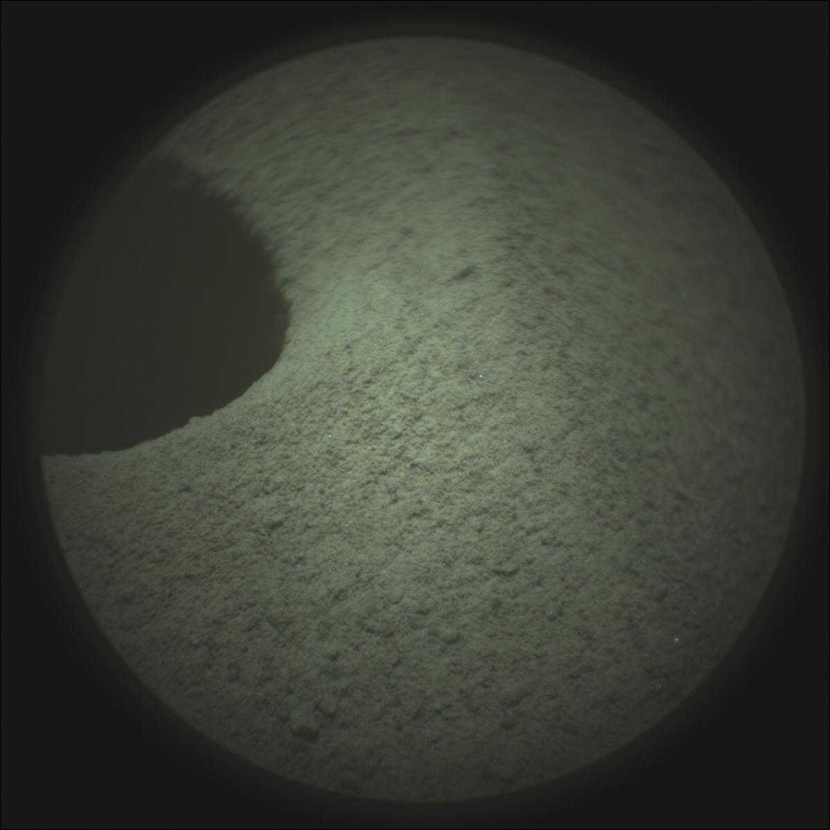 This image was taken by SUPERCAM_RMI onboard NASA's Mars rover Perseverance on Sol 319