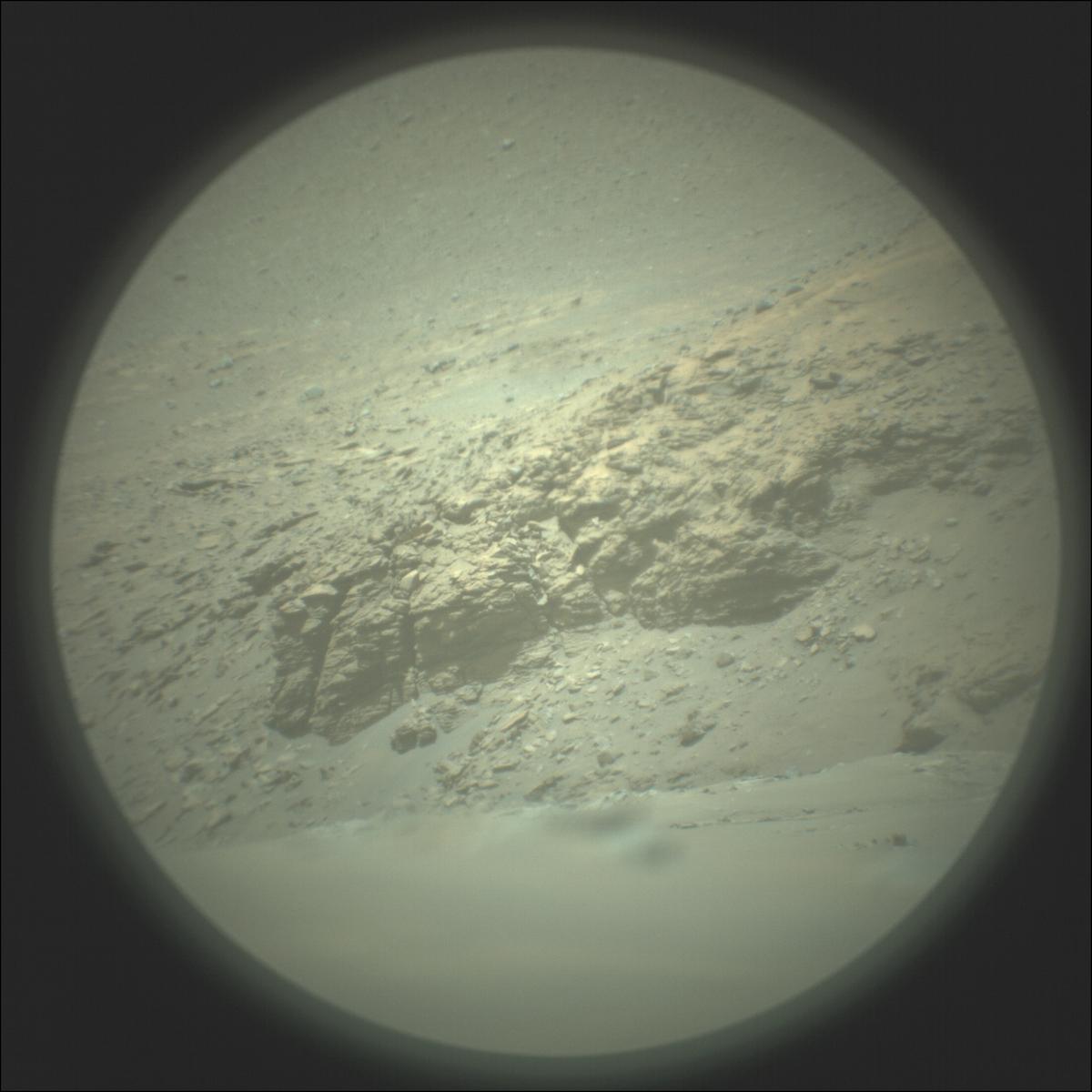 This image was taken by SUPERCAM_RMI onboard NASA's Mars rover Perseverance on Sol 320