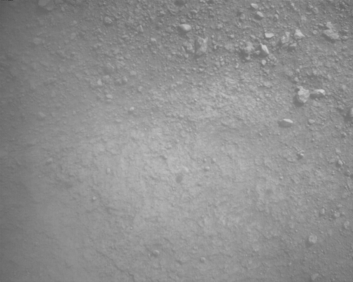This image was taken by EDL_RDCAM onboard NASA's Mars rover Perseverance on Sol 321
