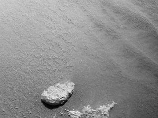 View image taken on Mars, Mars Perseverance Sol 322: Front Right Hazard Avoidance Camera (Hazcam)