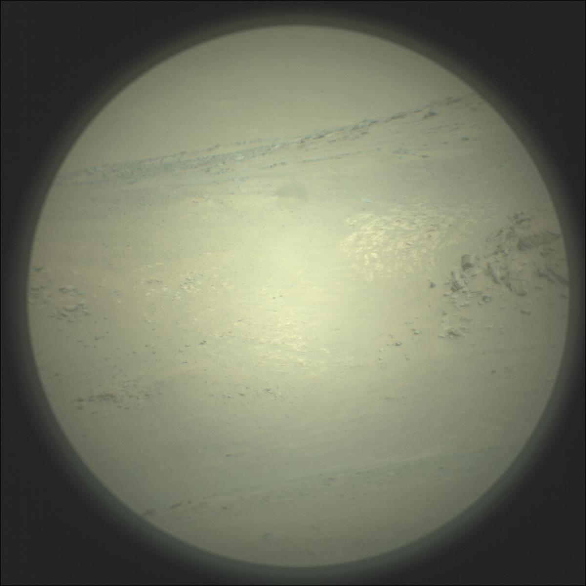 This image was taken by SUPERCAM_RMI onboard NASA's Mars rover Perseverance on Sol 323