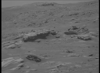 View image taken on Mars, Mars Perseverance Sol 323: Left Mastcam-Z Camera