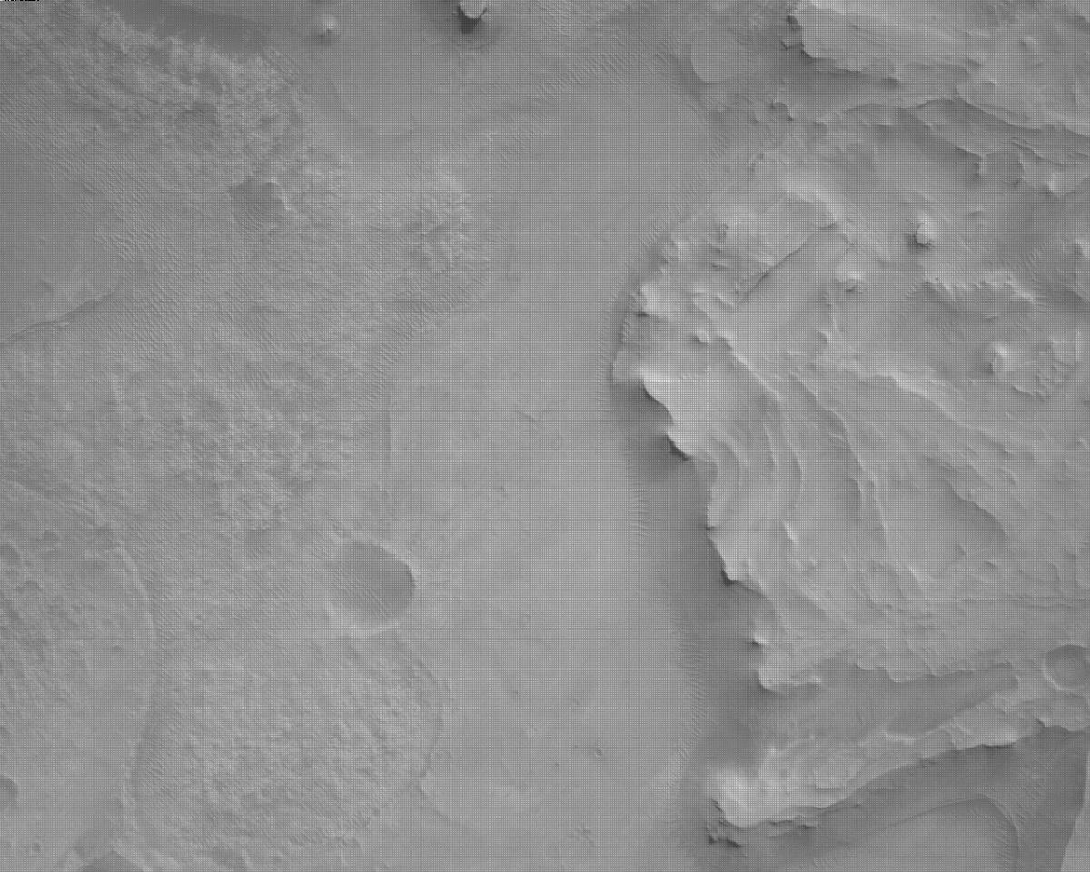 This image was taken by EDL_RDCAM onboard NASA's Mars rover Perseverance on Sol 325