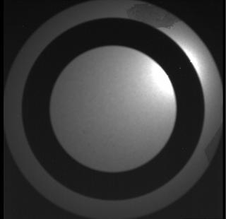 View image taken on Mars, Mars Perseverance Sol 325: SkyCam Camera 