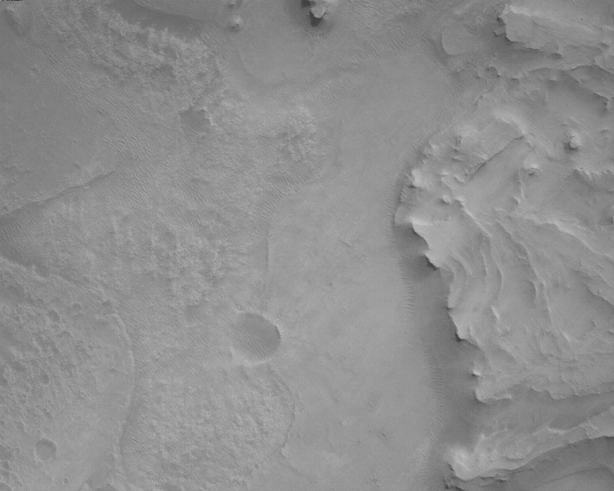 This image was taken by EDL_RDCAM onboard NASA's Mars rover Perseverance on Sol 328