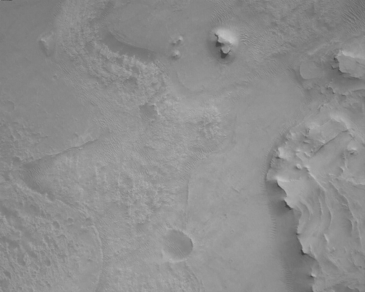 This image was taken by EDL_RDCAM onboard NASA's Mars rover Perseverance on Sol 328