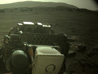 View image taken on Mars, Mars Perseverance Sol 328: Left Navigation Camera (Navcam)